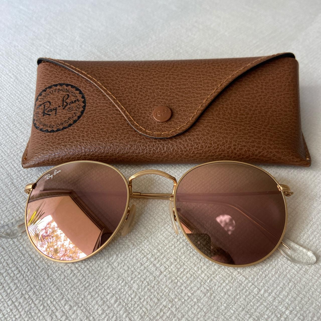 Rose gold outlet rayban