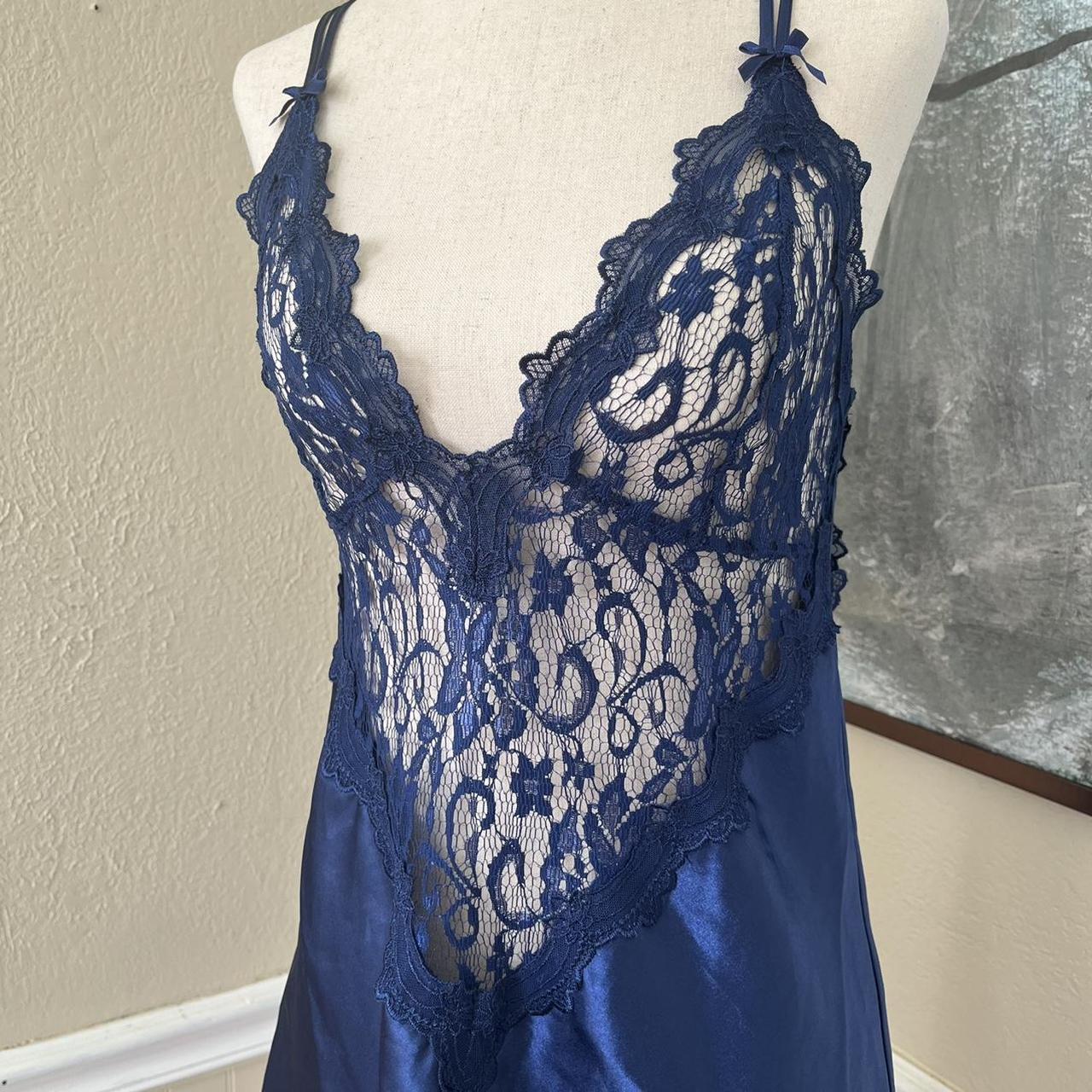 Blue lingerie dress Royal blue lingerie by dream... - Depop