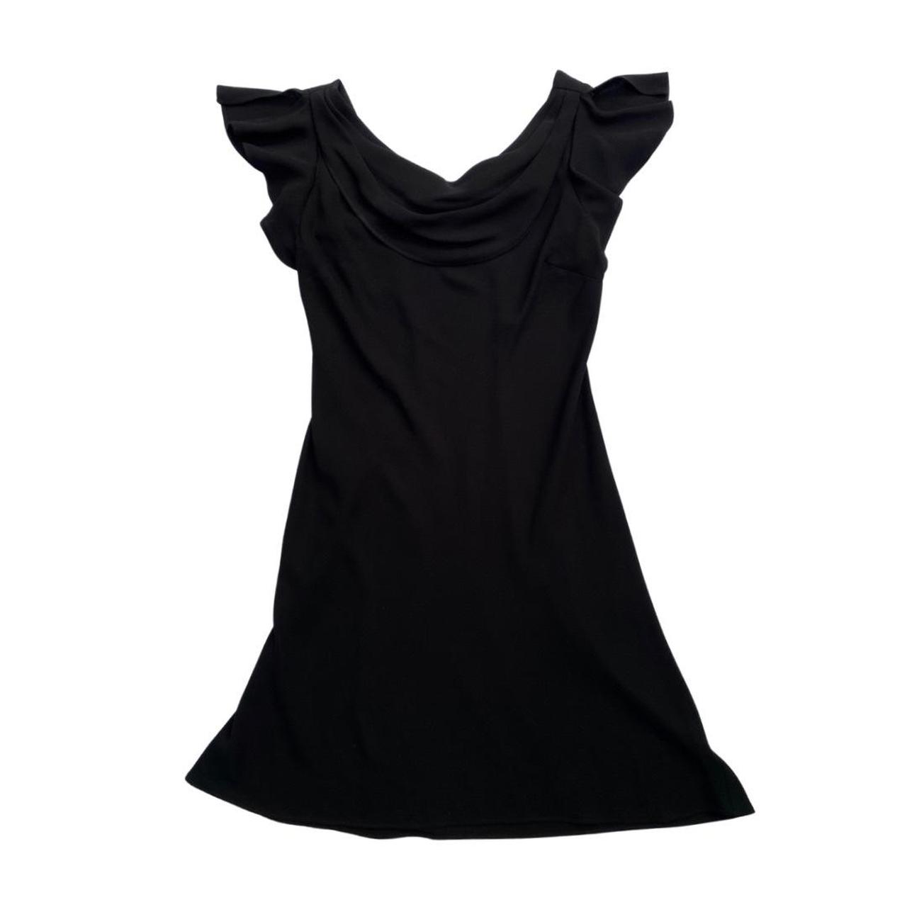 Vintage 90s flowy black dress 🖤 Size 12 and fits... - Depop