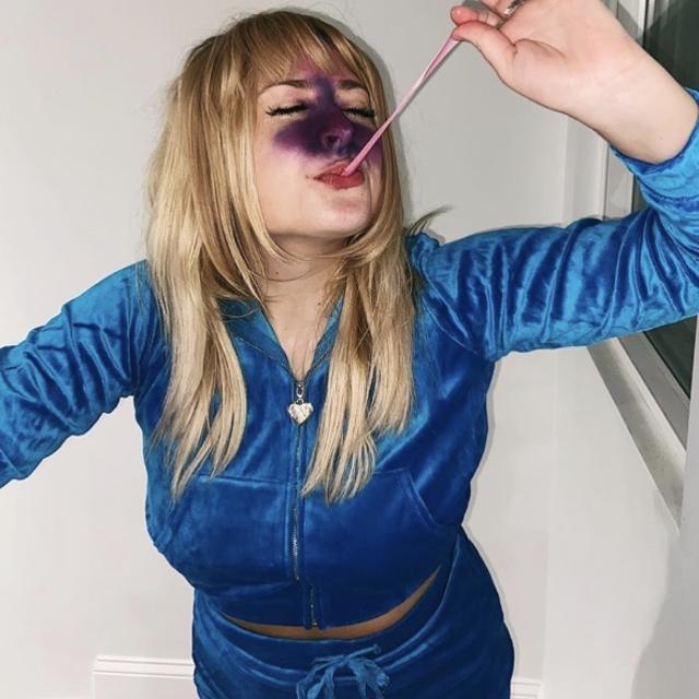 violet beauregarde tracksuit