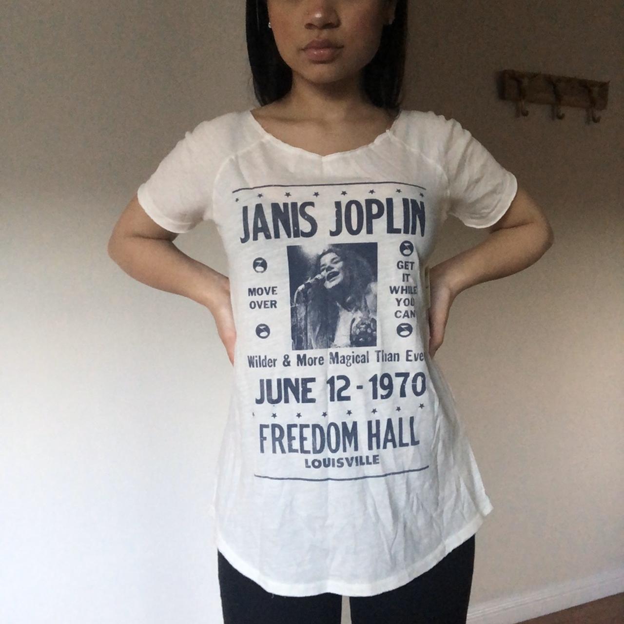 Janis Joplin - Girls Louisville T-Shirt