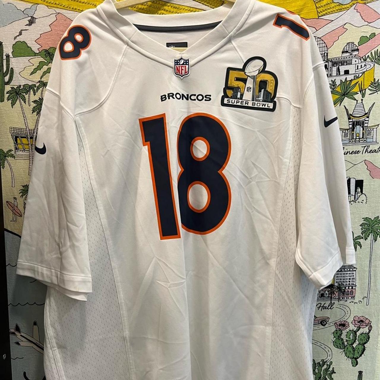 Peyton Manning Denver Broncos jersey by Nike. BRAND - Depop