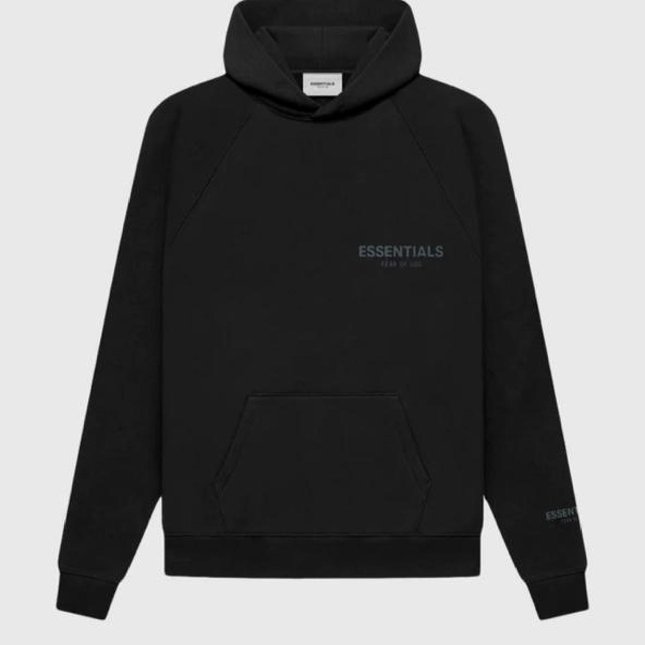 ESSENTIALS HOODIE SMALL Fear of God Stretch limo... Depop