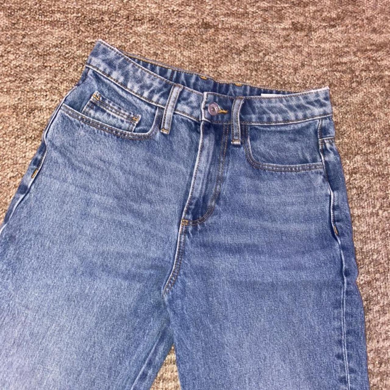 Collusion Women's Blue Jeans | Depop