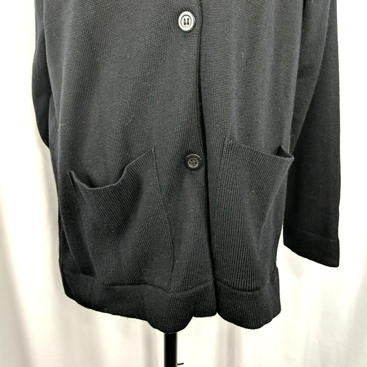john smedley black jumper