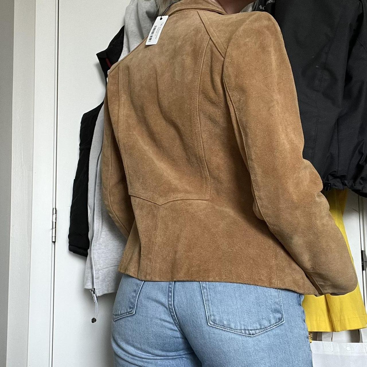 Product Image 2 - Vintage real suede leather jacket
