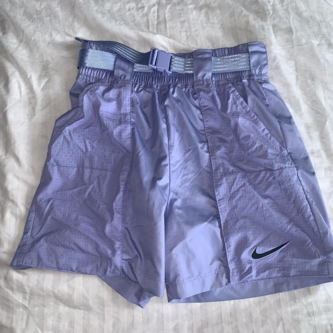 light purple nike shorts