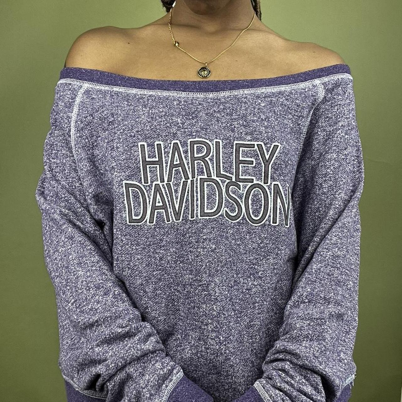 Harley Davidson Women's Purple Shirt (2)