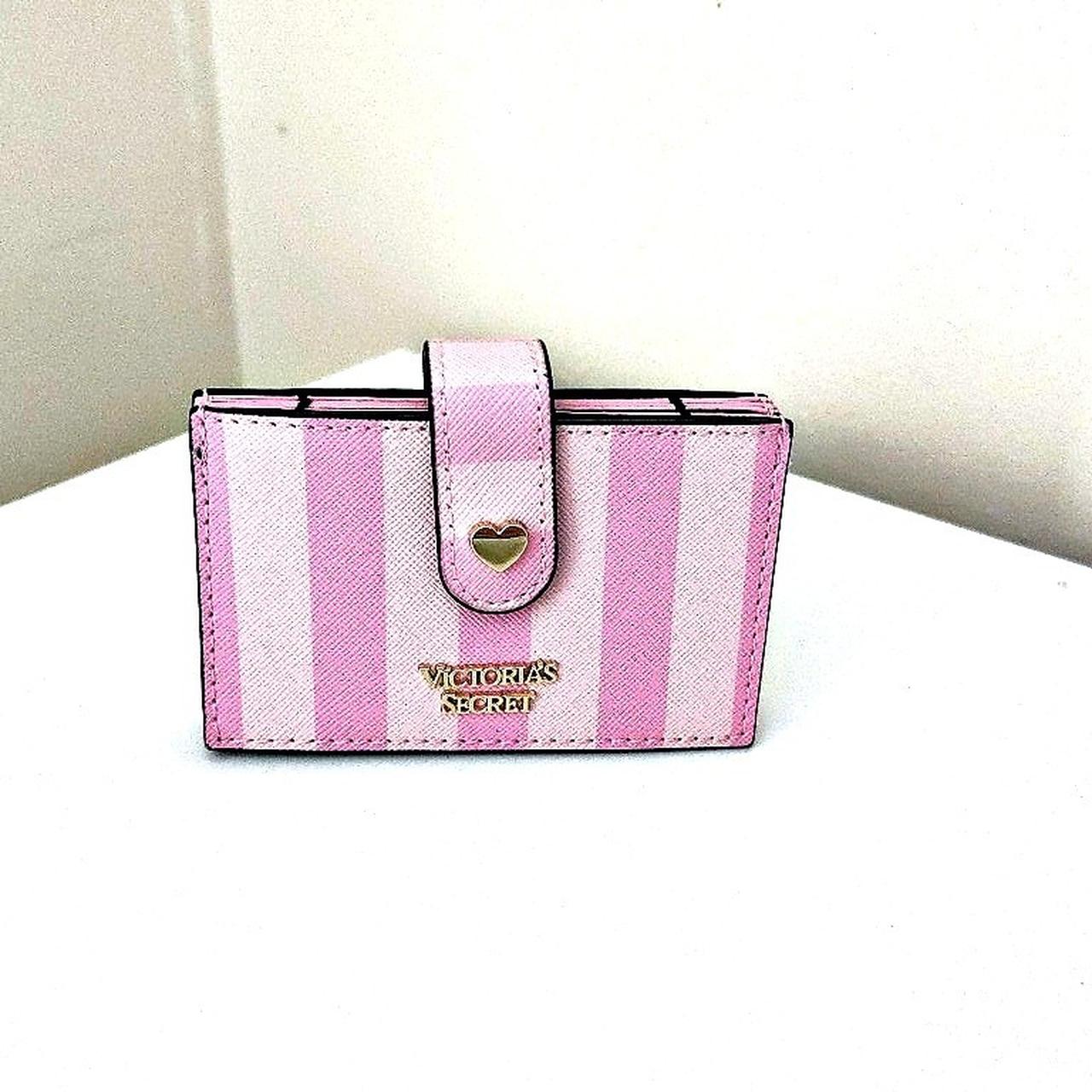 Victoria's Secret Women's Pink and Gold Bag