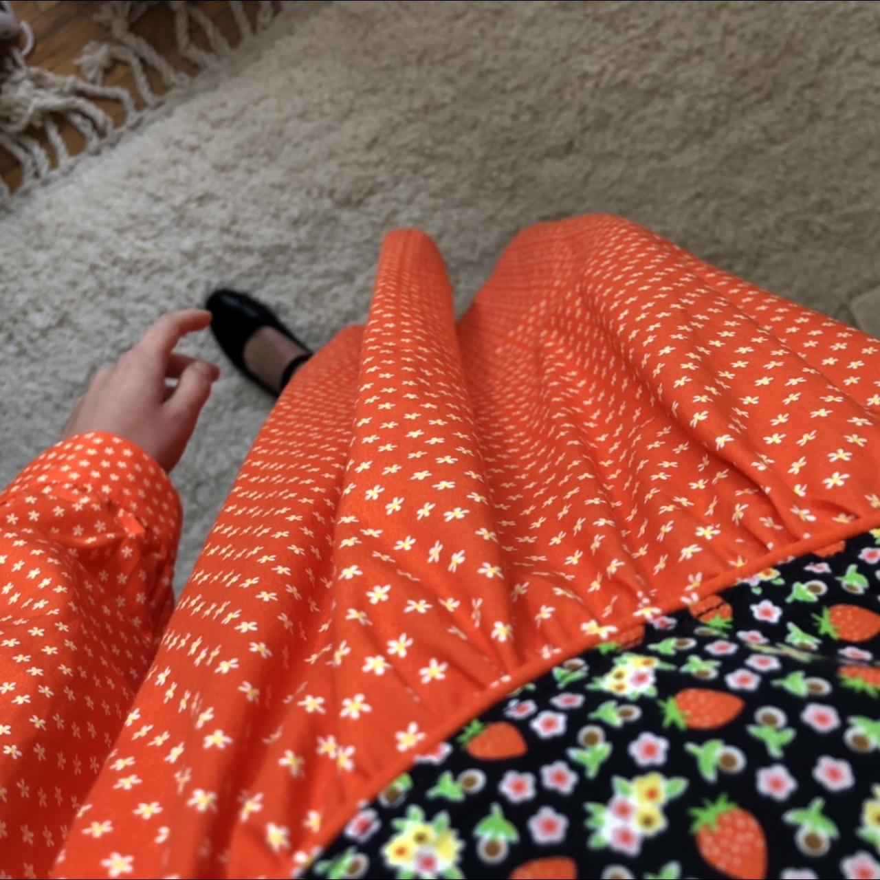 BATSHEVA strawberry sash dress 🧡 ️ never worn 🧡 ️ size... Depop