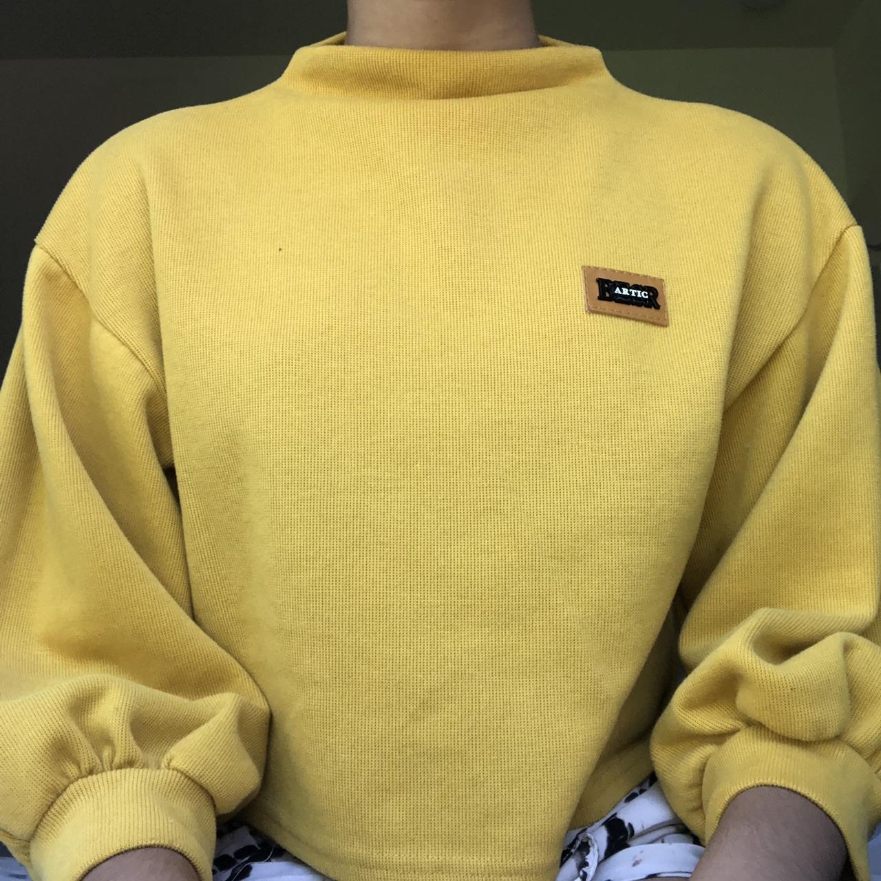 Romwe 2025 yellow sweater