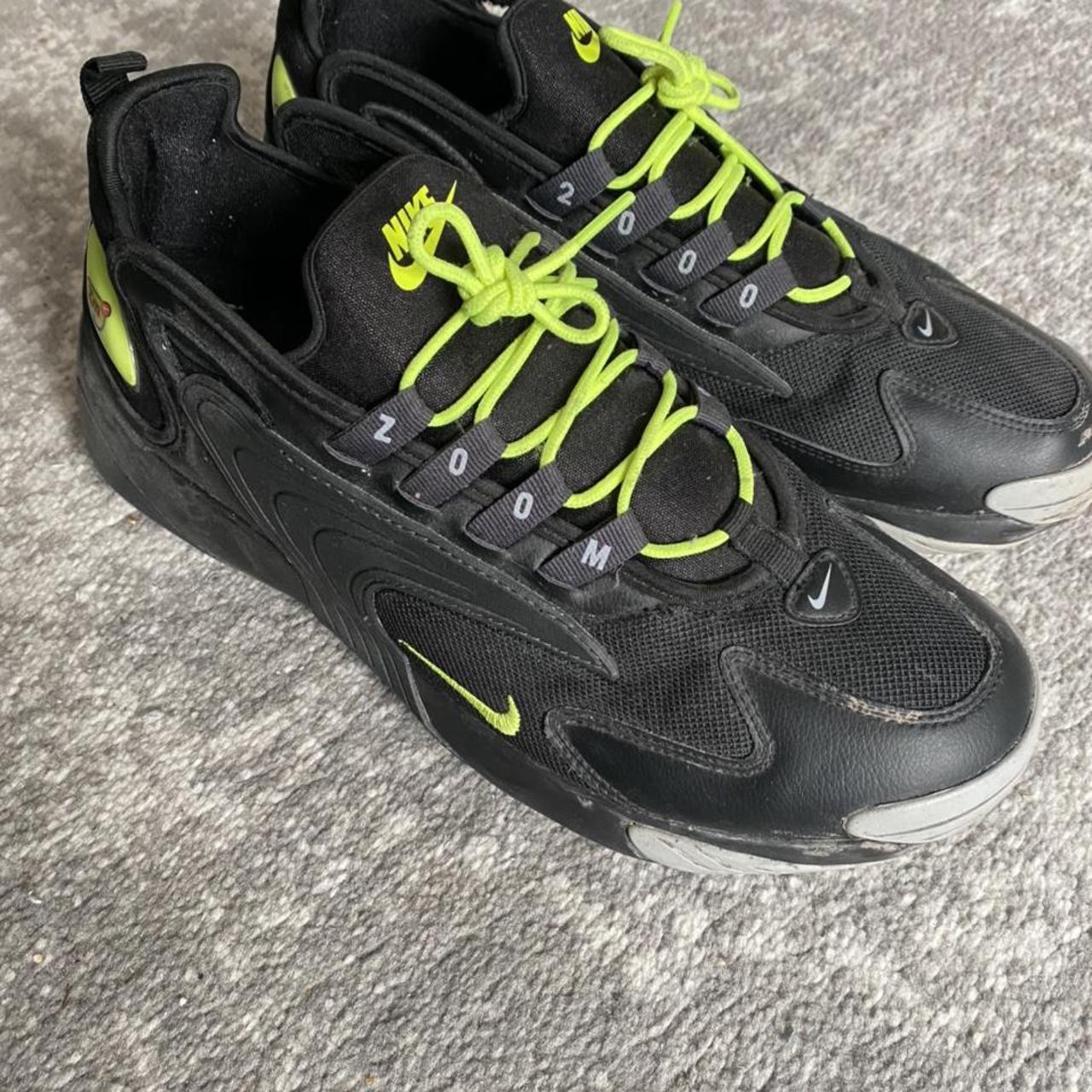 nike zoom 2k neon green