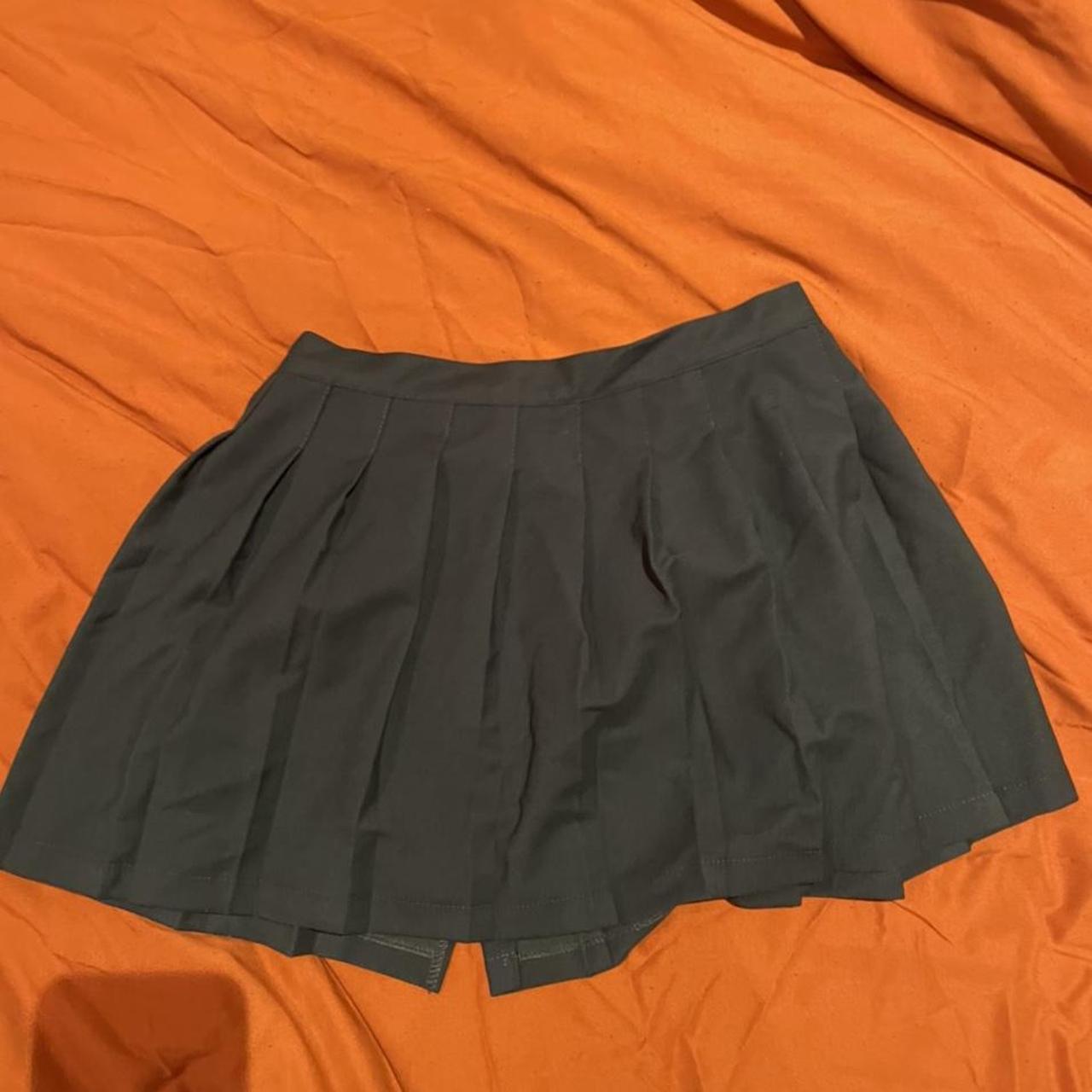 iets-frans-dark-green-school-girl-skirt-depop