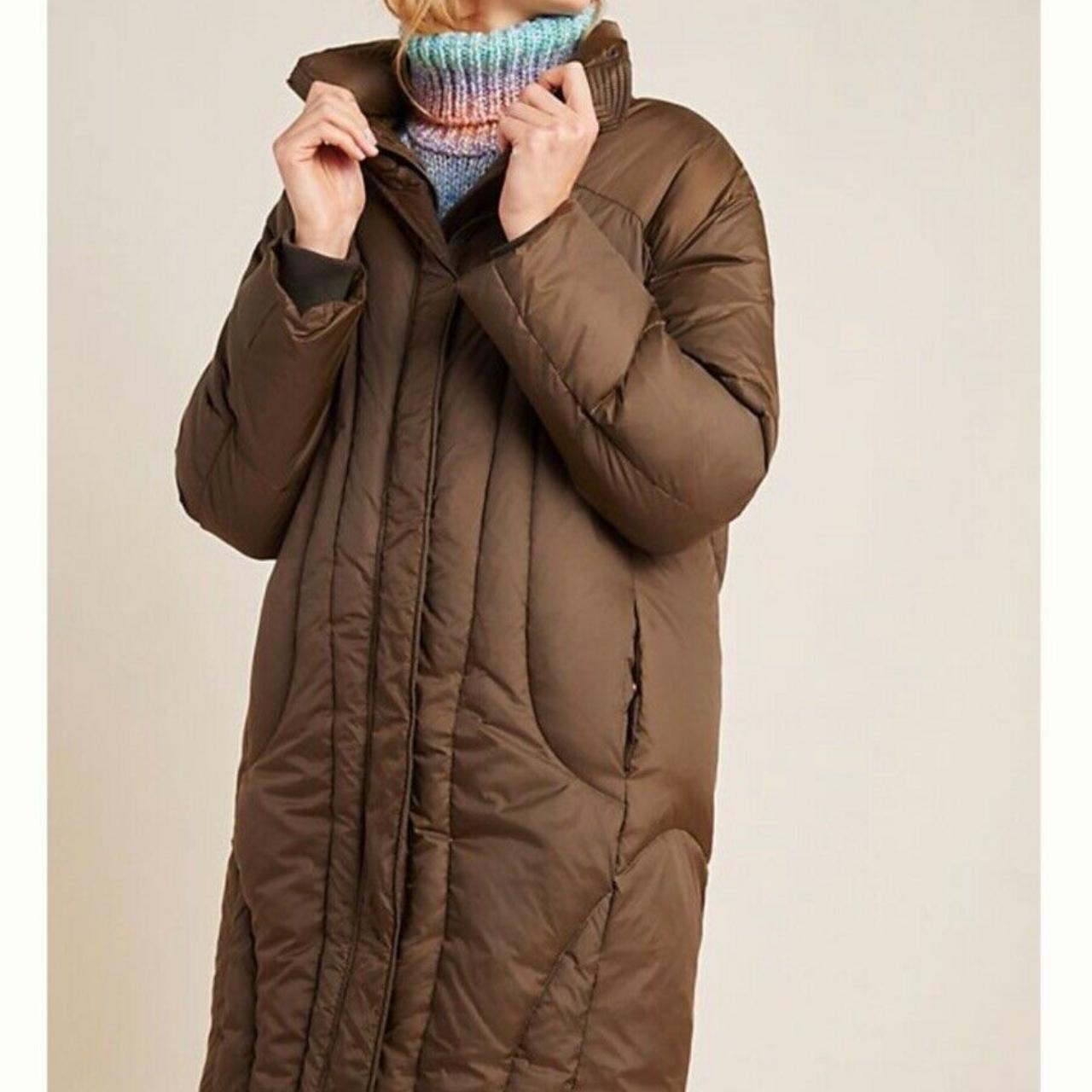 temperley london x anthropologie shawl puffer coat