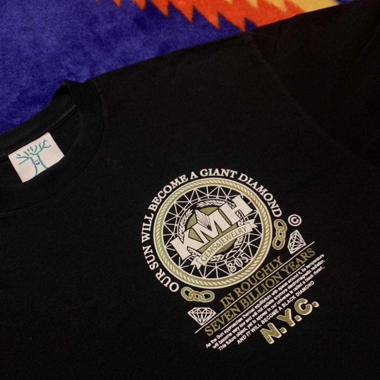 Online Ceramics Men's Black Tshirt Depop