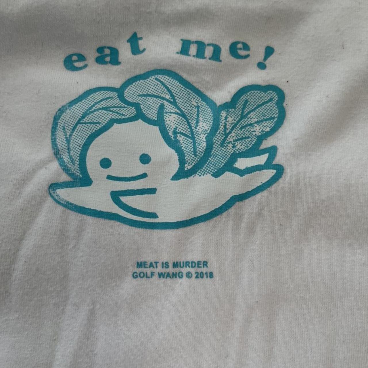 Golf Wang “eat Me!” Graphic Shirt Size M. - Depop