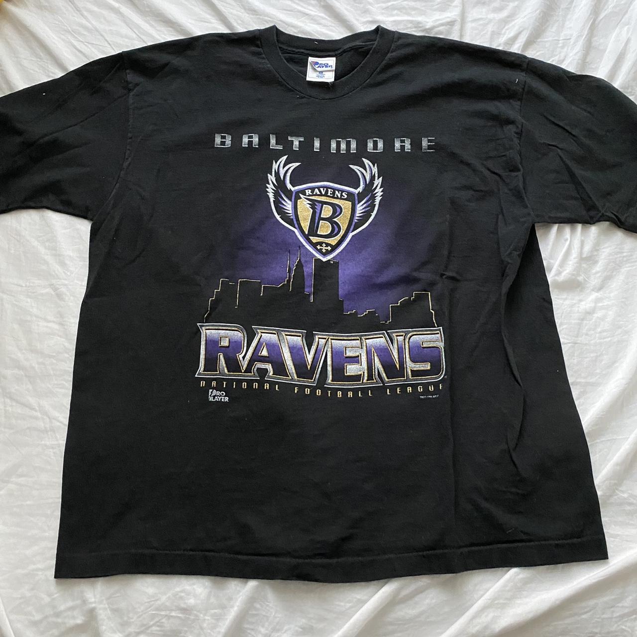 Vintage Baltimore Ravens shirt size XXL. Fits true - Depop