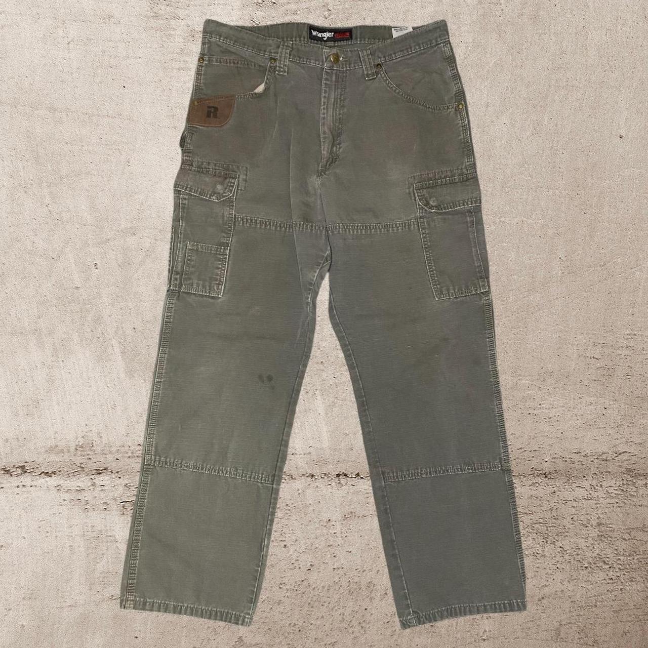 wrangler riggs double knee cargos