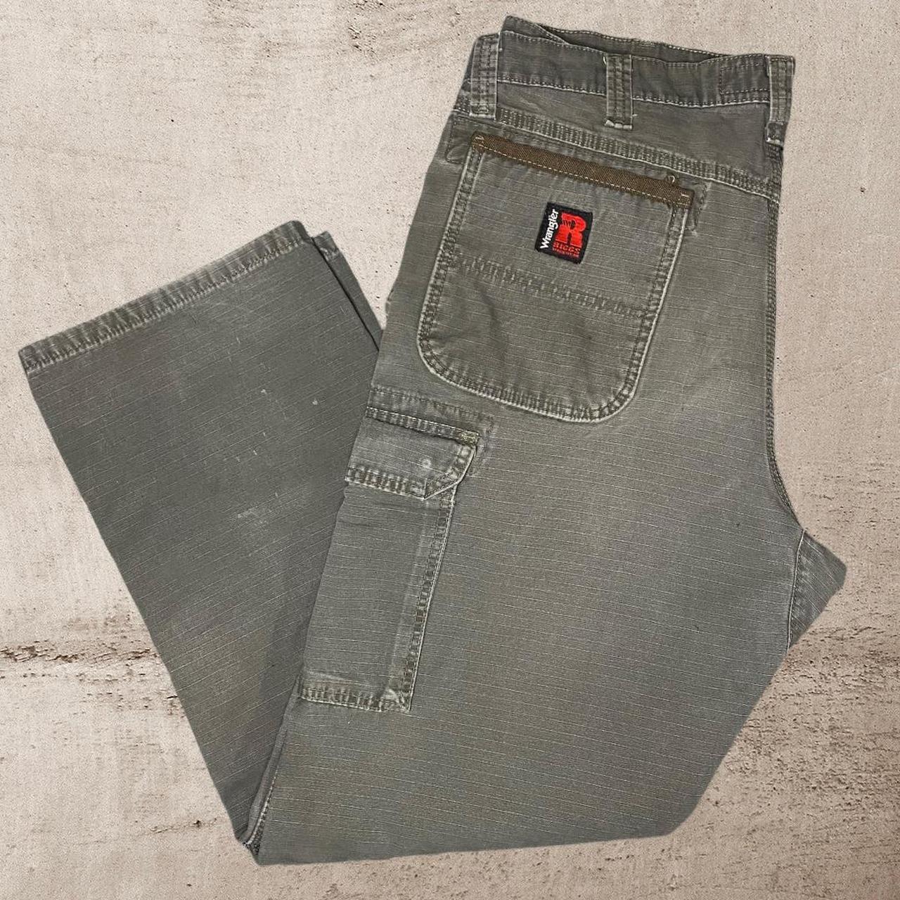 wrangler riggs double knee cargos