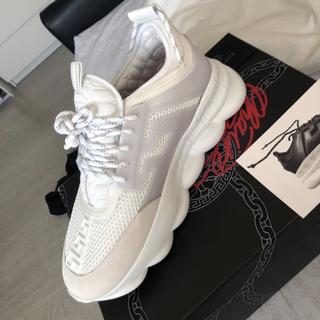 Versace Chain Reaction White – Tenisshop.la