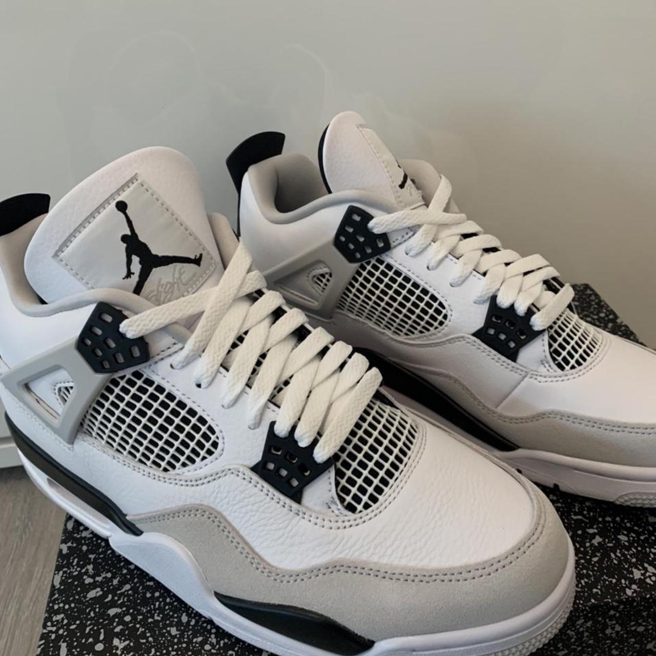 Jordan 4s available won from raffle I’m awaiting... - Depop