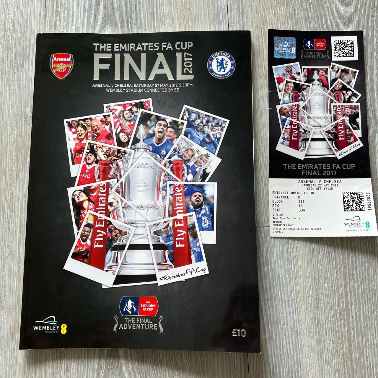 Arsenal Vs Chelsea Classic Community Shield Final... - Depop