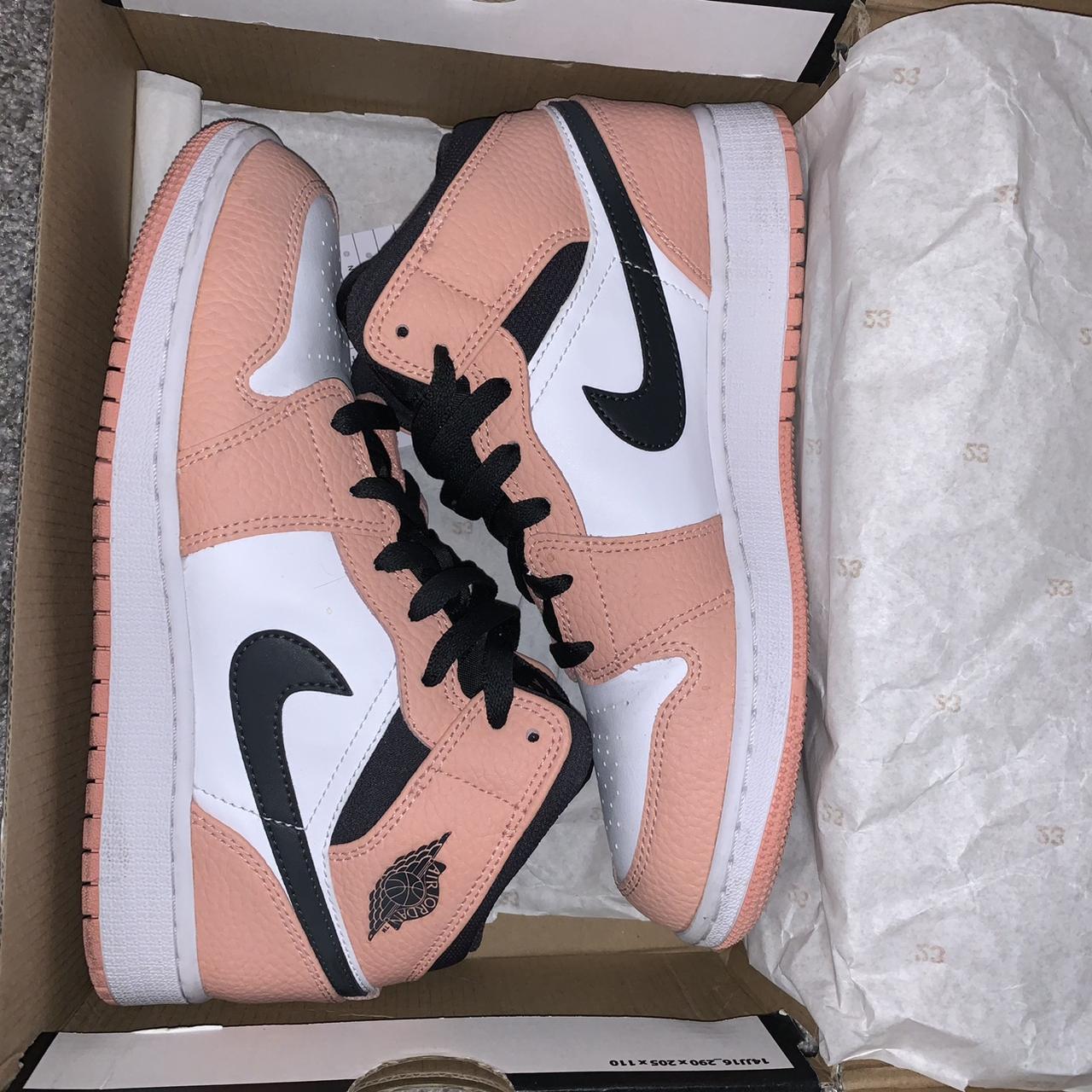 SOLD Interest check Air Jordan 1 mid Pink quartz Depop