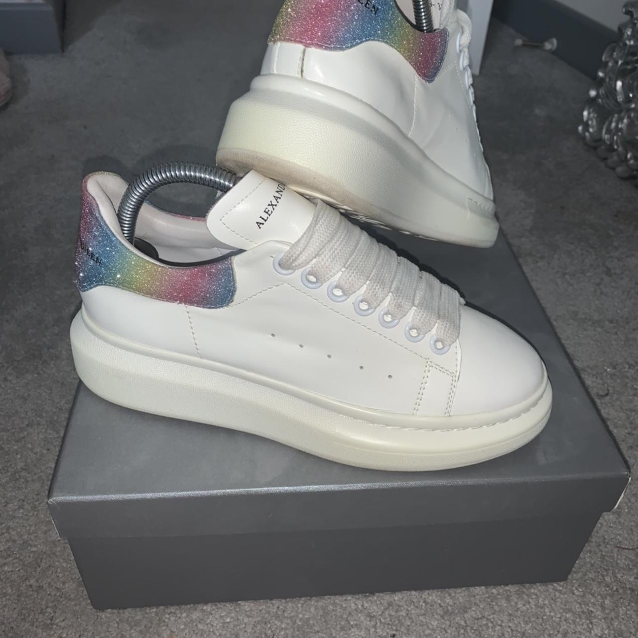 alexander mcqueen rainbow shoes