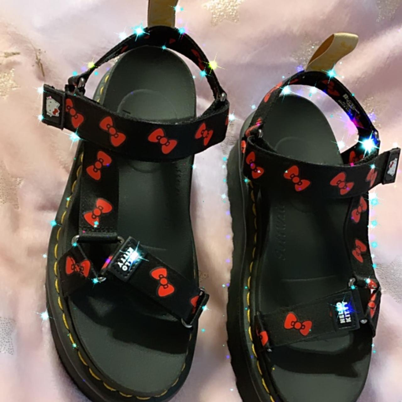 Doc martens discount sandals hello kitty