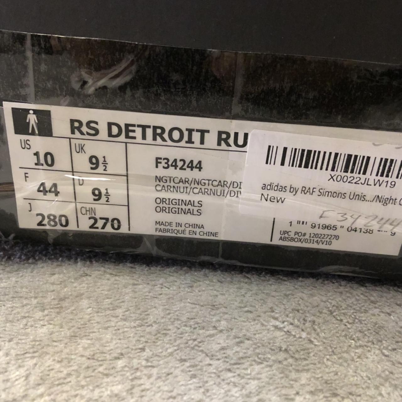 raf simons detroit runner black