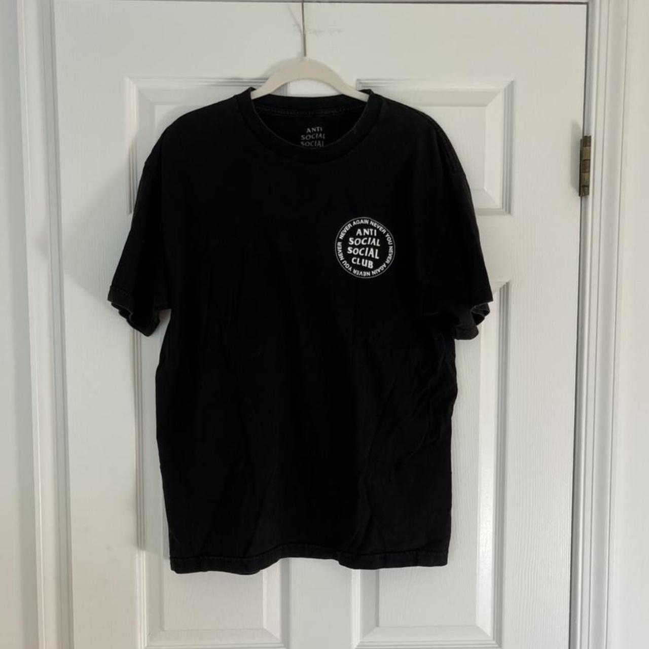 Anti Social Social Club Black T-Shirt, This ASSC
