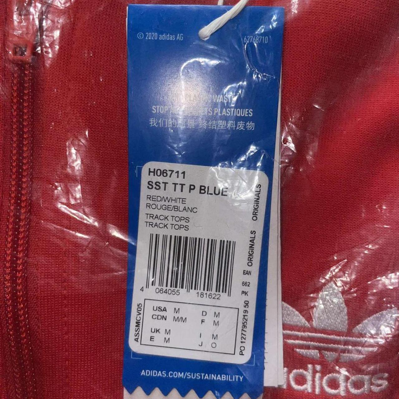 adidas sst red