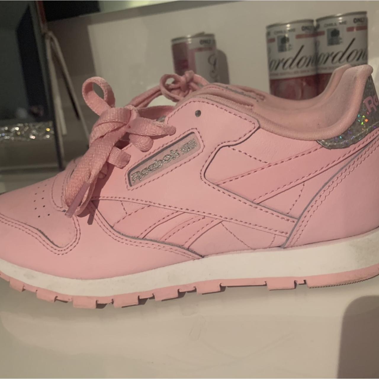 reebok sparkly trainers