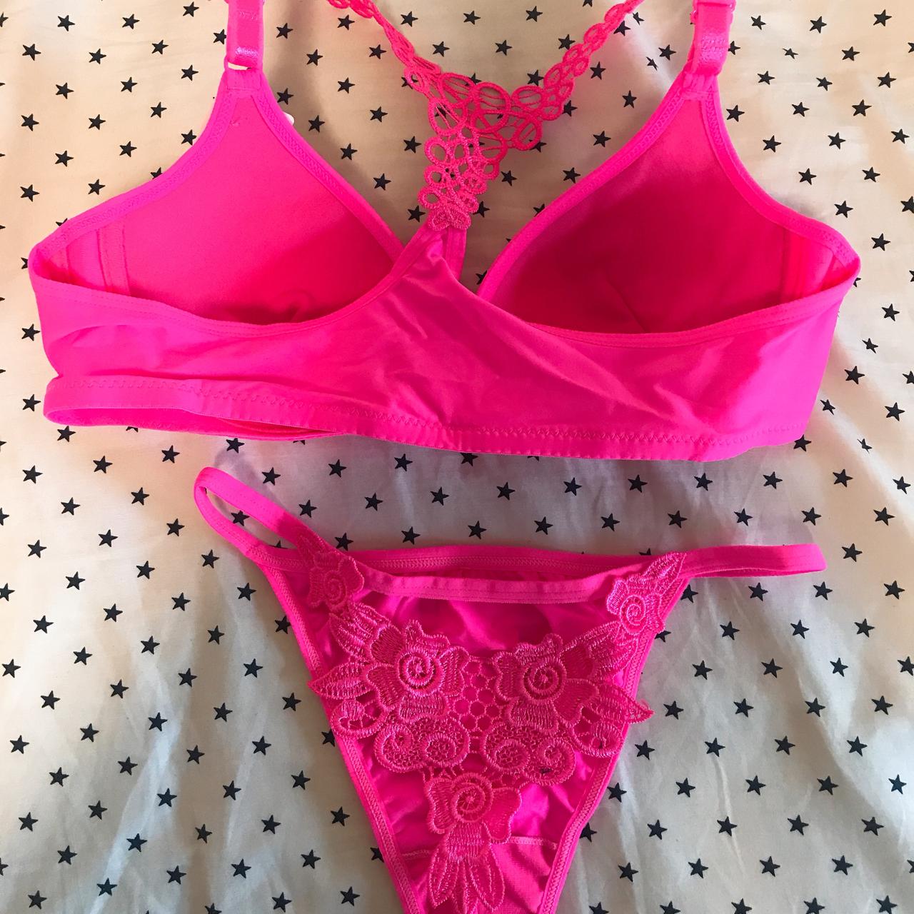 Belle Nuits Pink Bra & Panty Sets at Rs 399/set