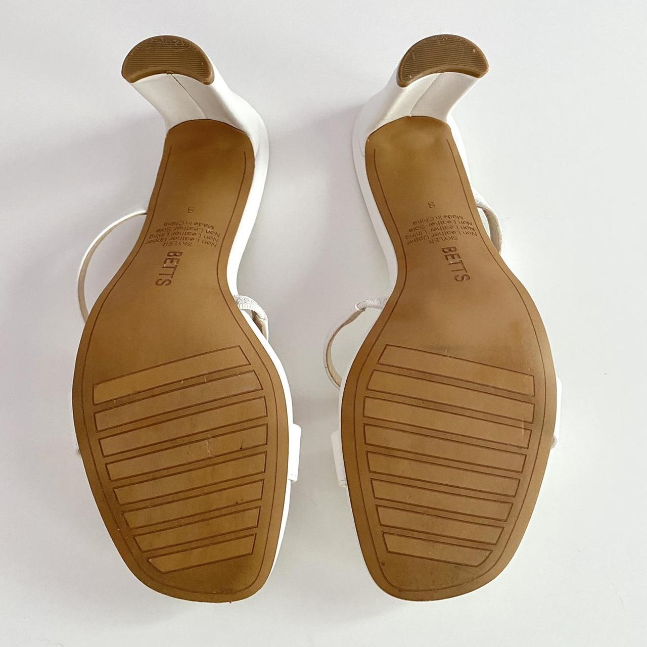 betts white heels