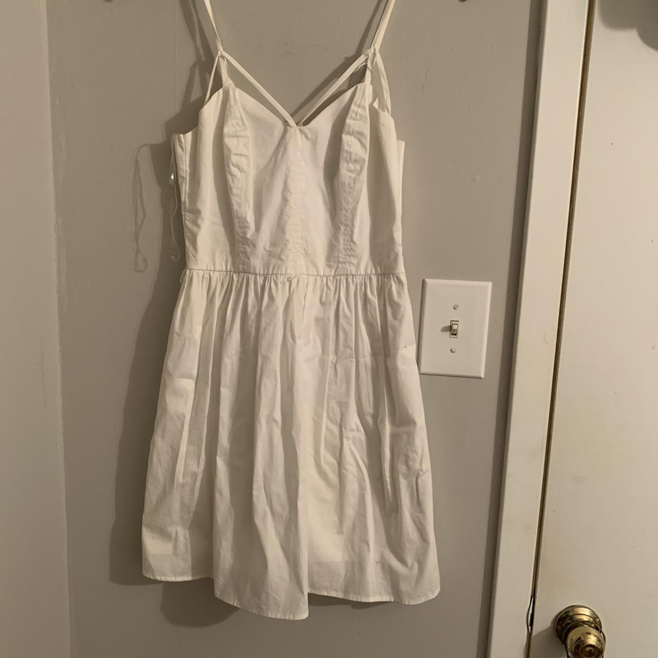 Charlotte Russe Women's White Dress | Depop