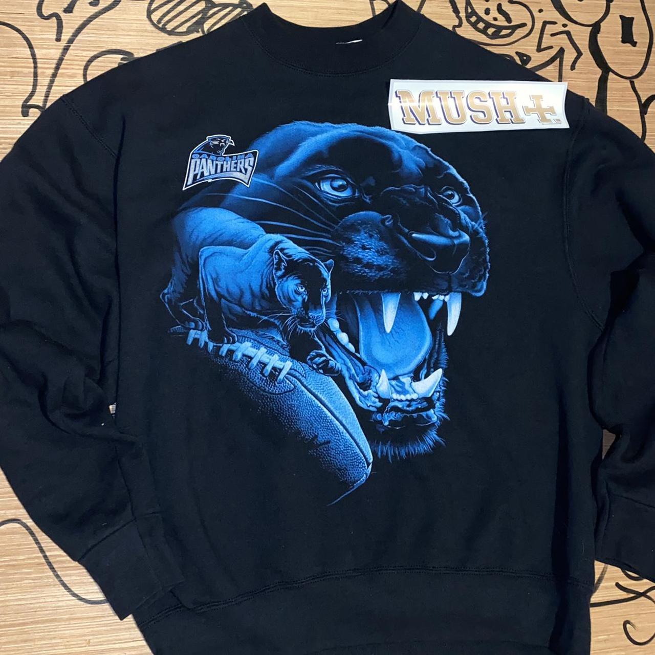 vintage carolina panthers sweatshirt