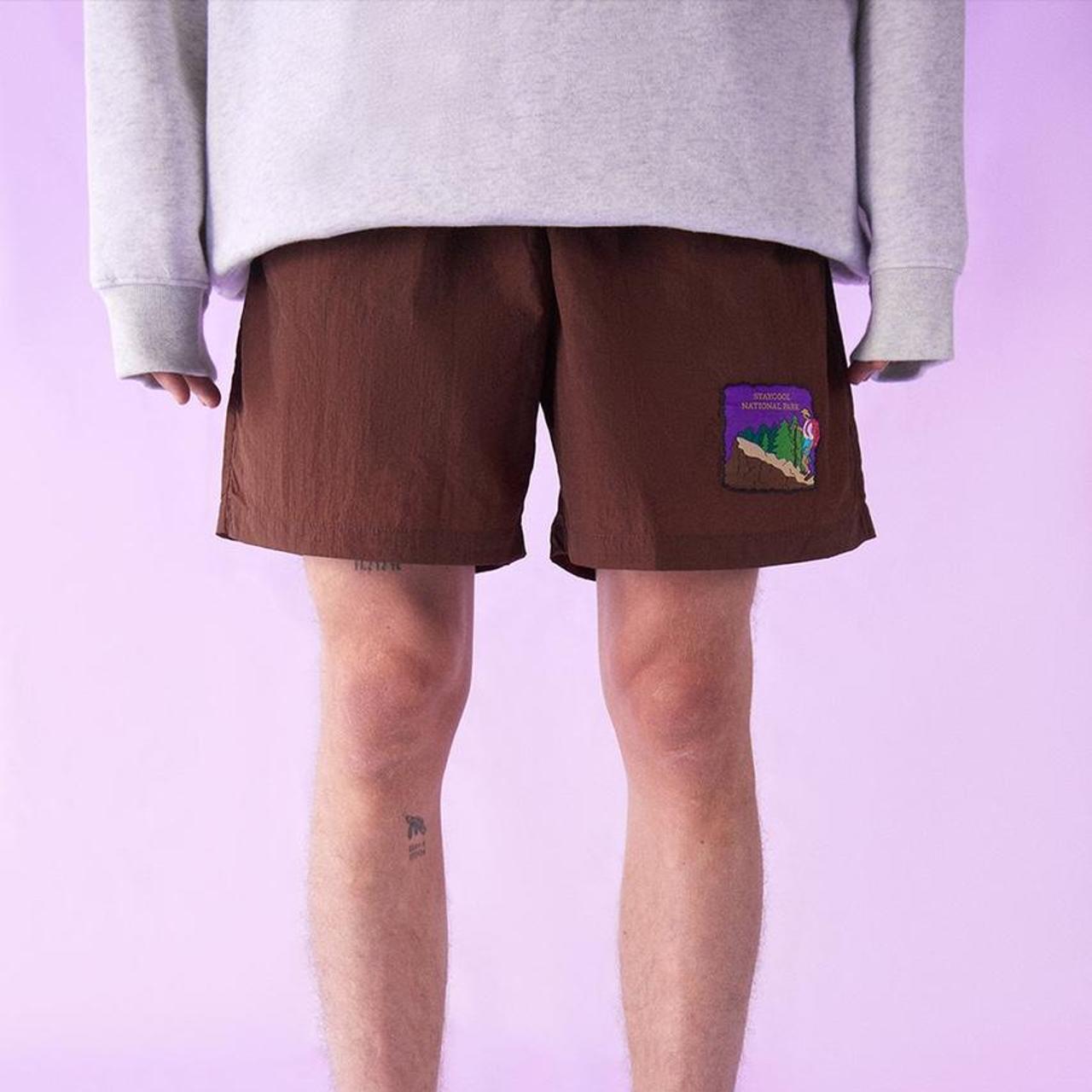 STAY COOL NYC Men's Brown Shorts