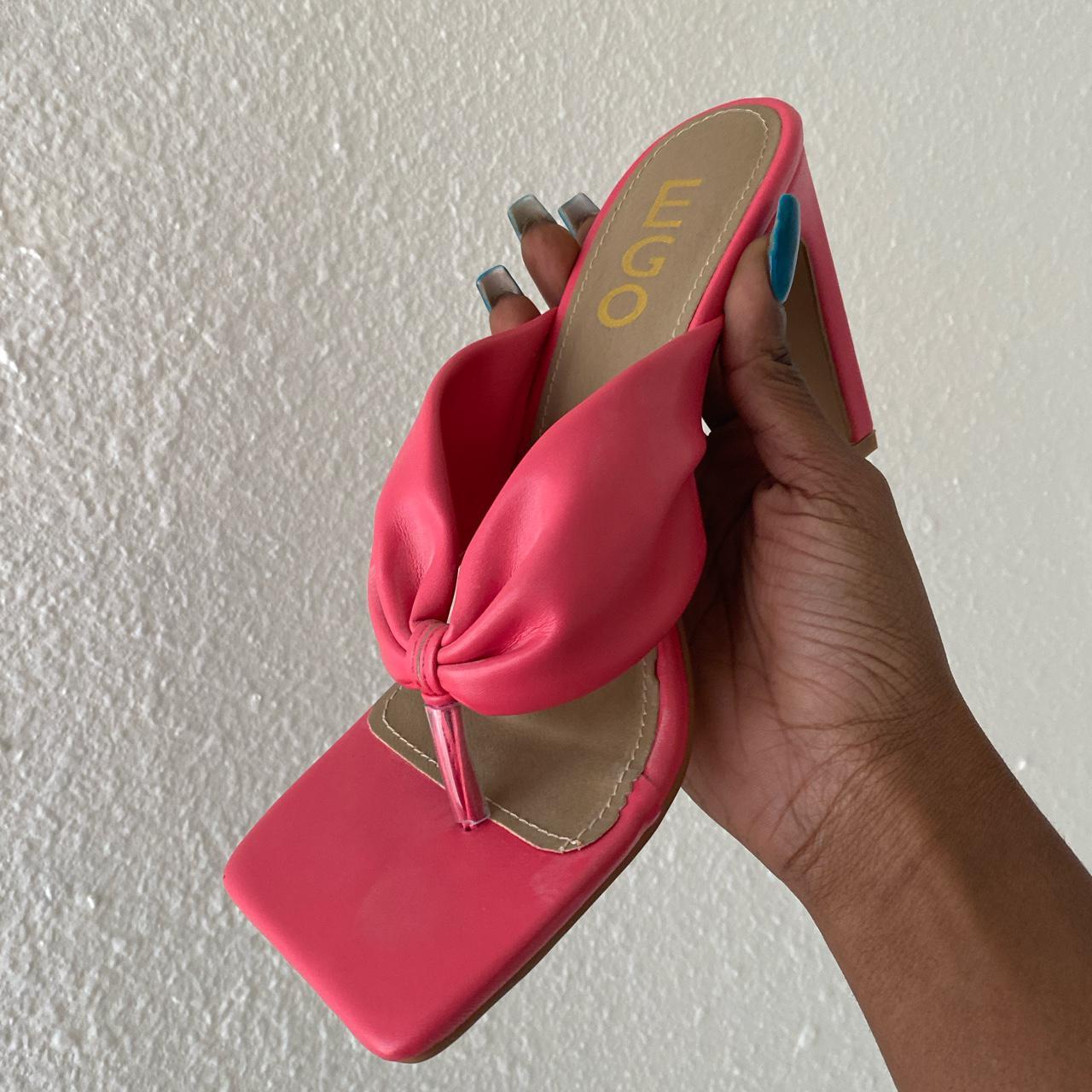 Ego Official Hot Pink Heels Size: UK 4 #hotpink... - Depop