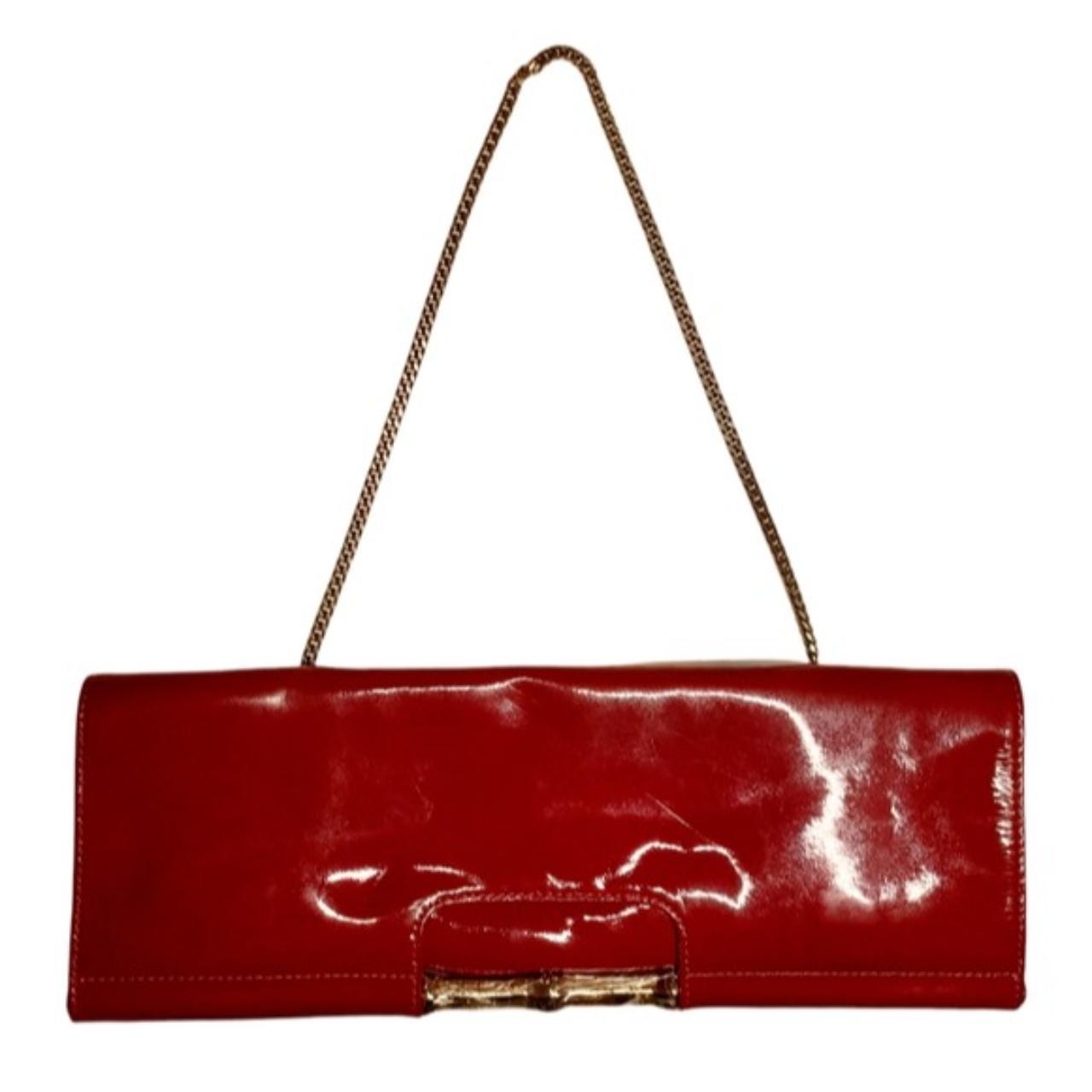 Guess Leather Handbag in Red