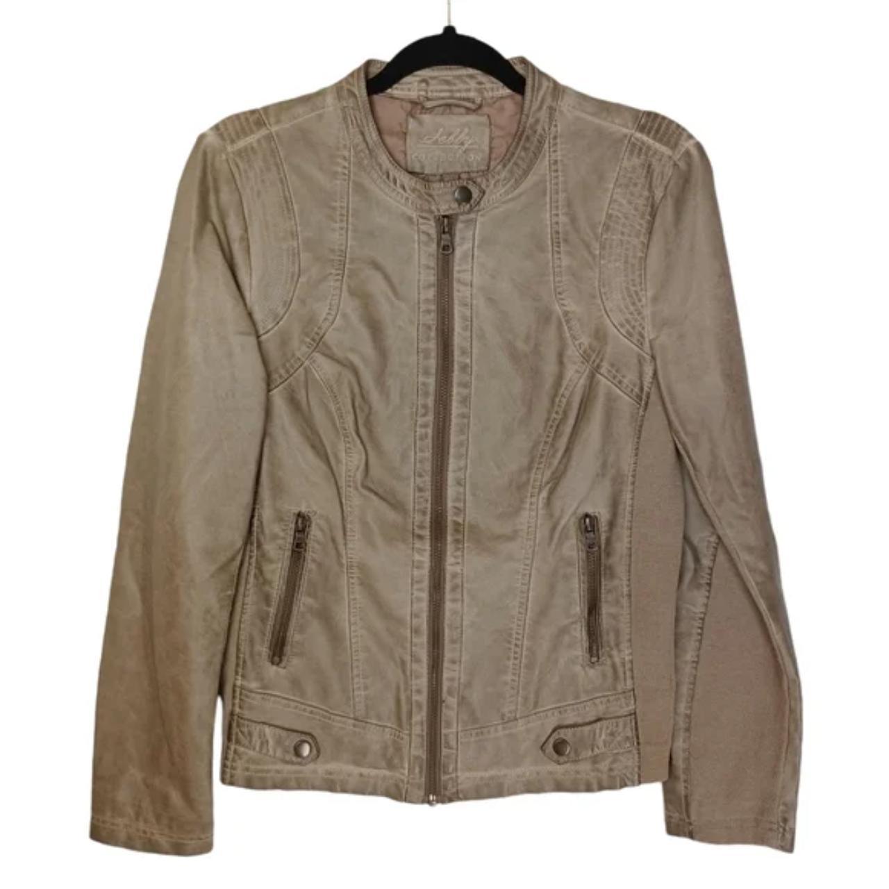 sebby collection leather jacket sam's club