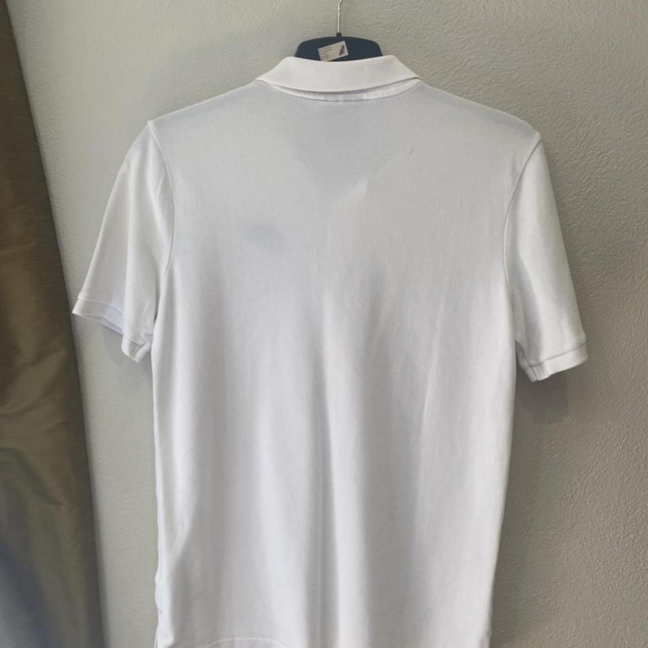 mens white nike polo