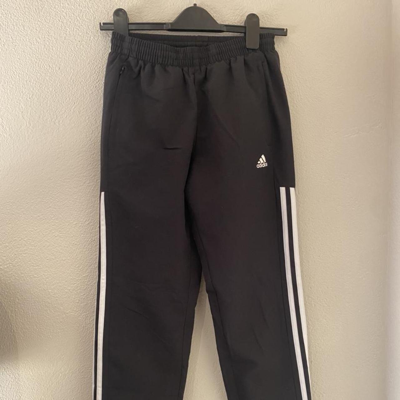 adidas tracksuit bottoms • age 11-12 years would fit... - Depop