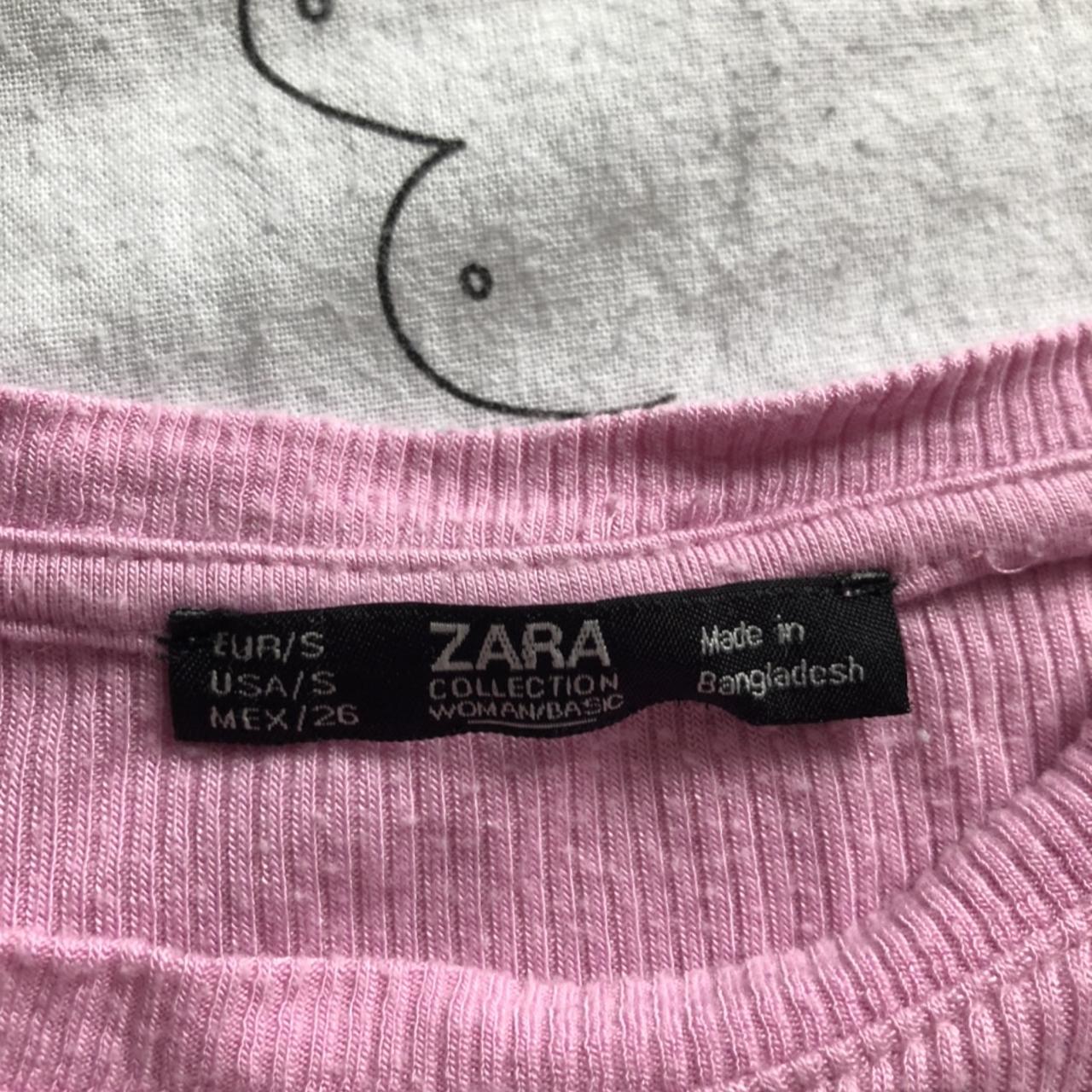 NEED GONE accepting offers Zara Baby pink crop... Depop