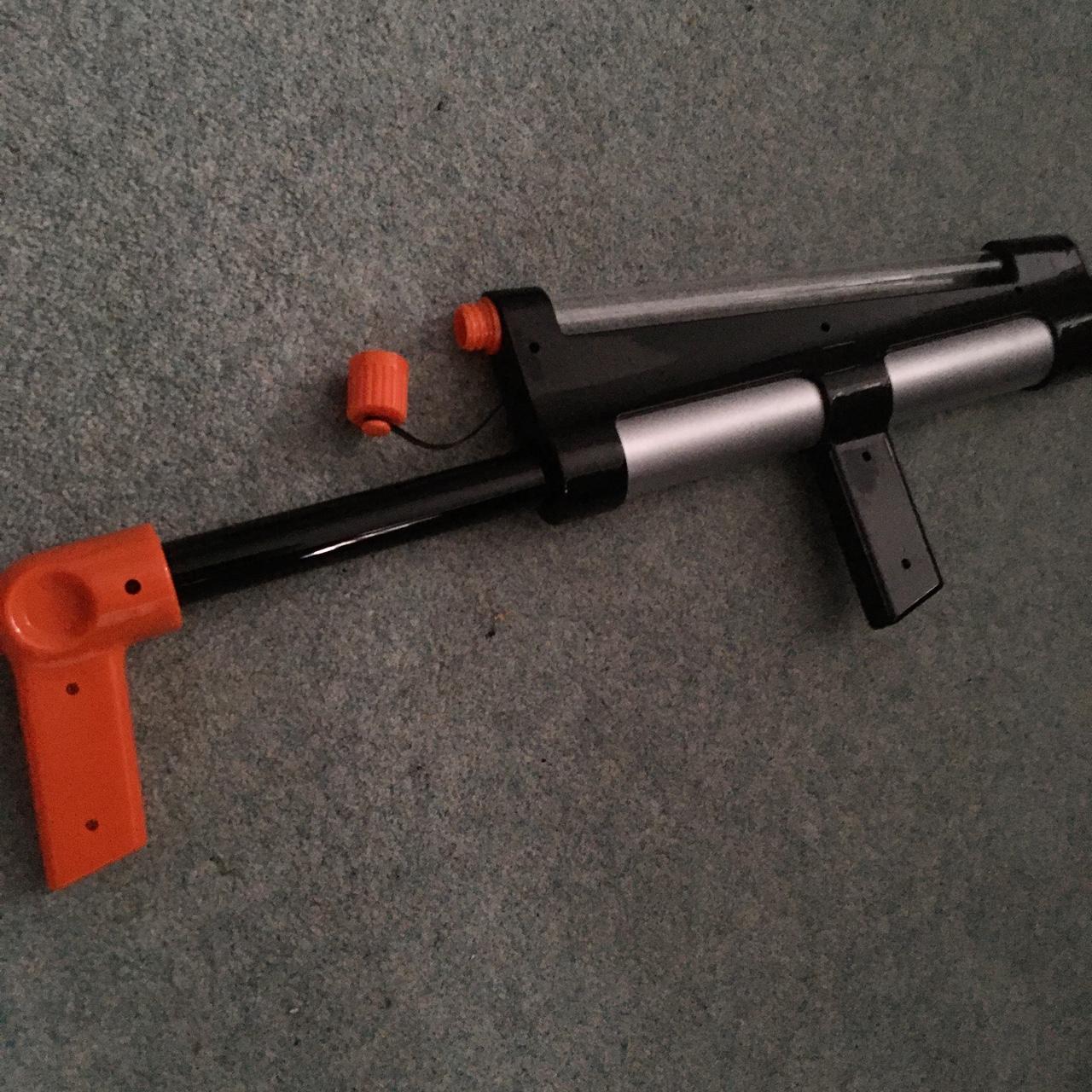 Pump action marshmallow gun fires mini... Depop
