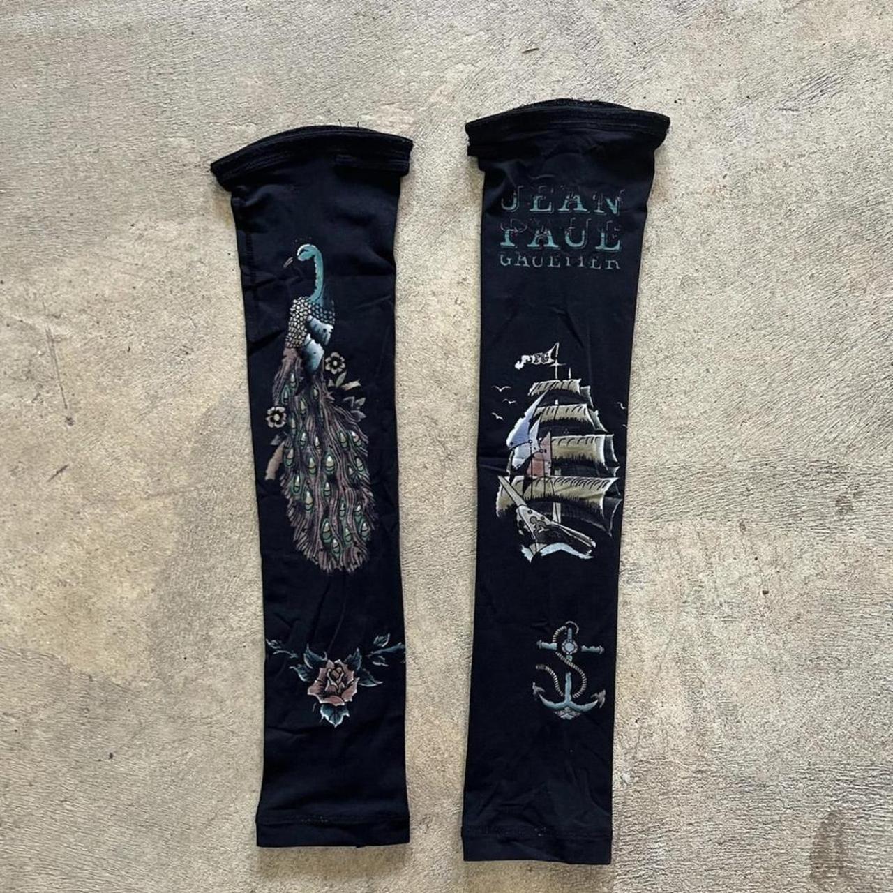 Jean Paul Gaultier tattoo arm sleeves - Depop