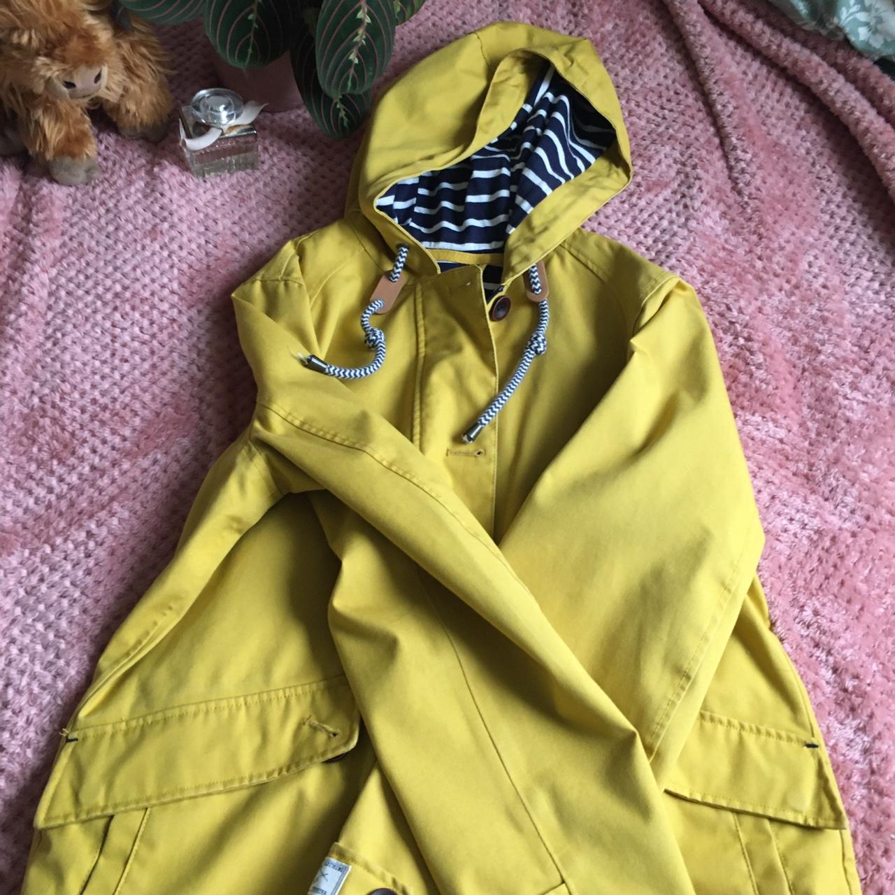 Joules 2025 yellow coat