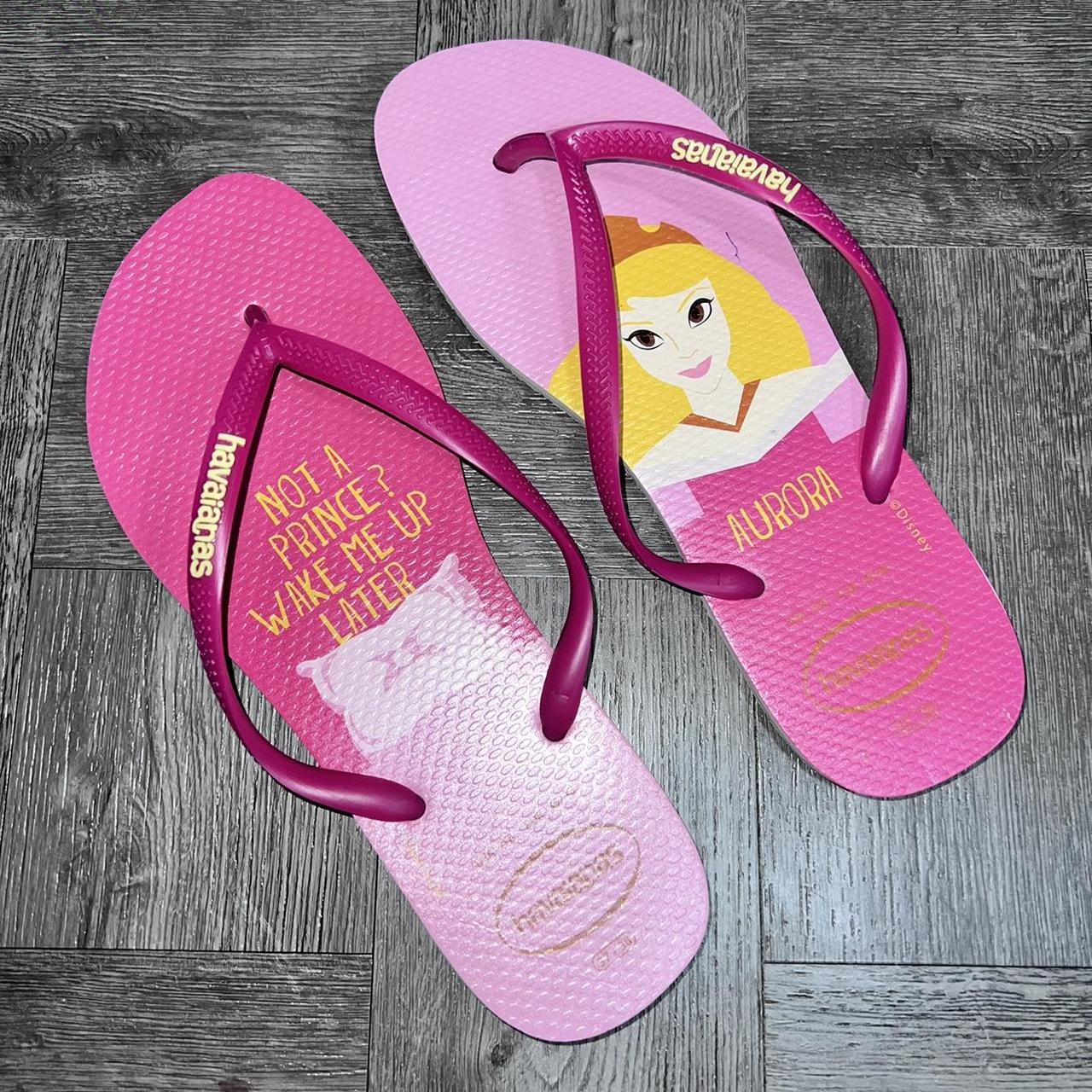 Product Image 1 - Havaianas adorable pink Princess Aurora