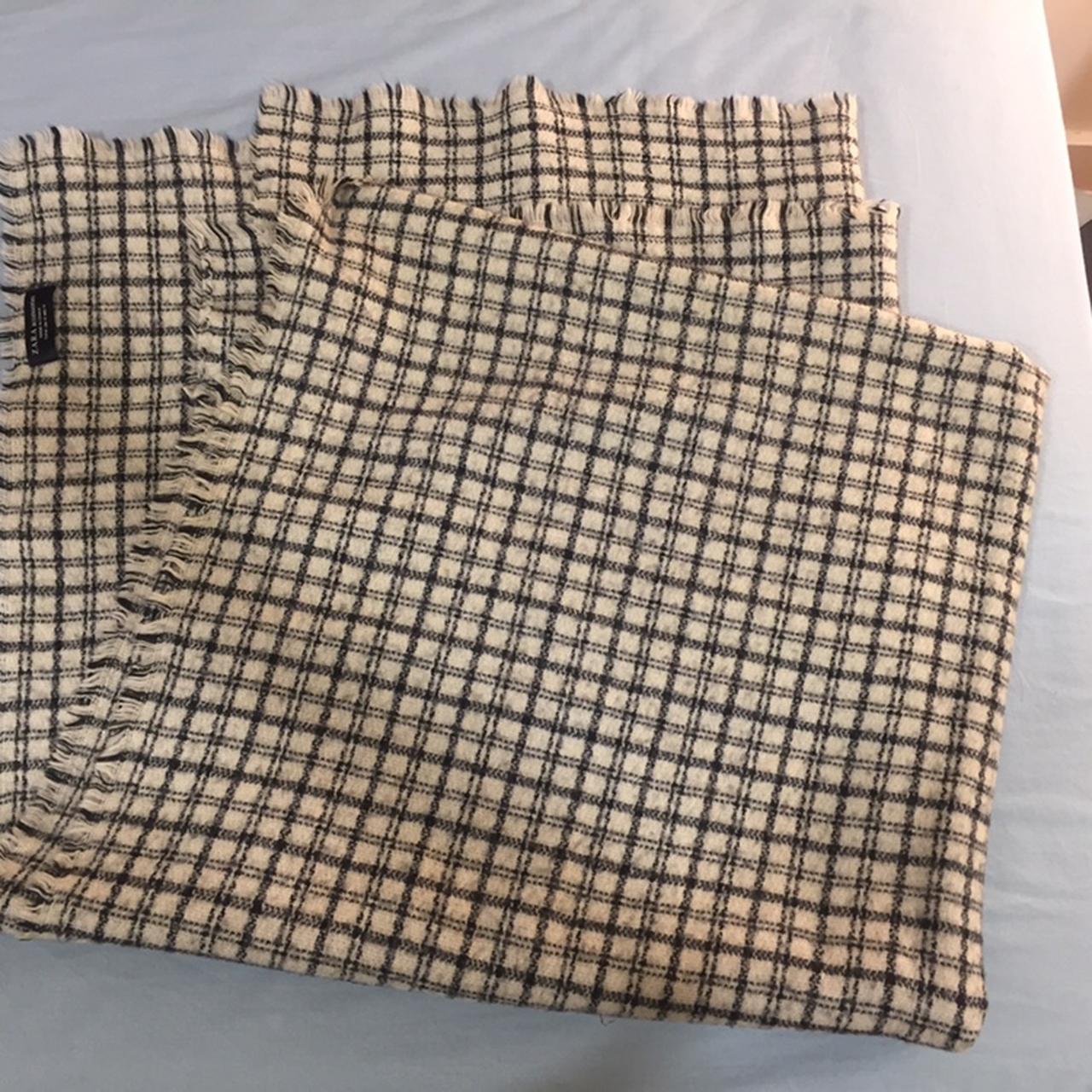 Zara checked scarf #zara #scarf, shipped