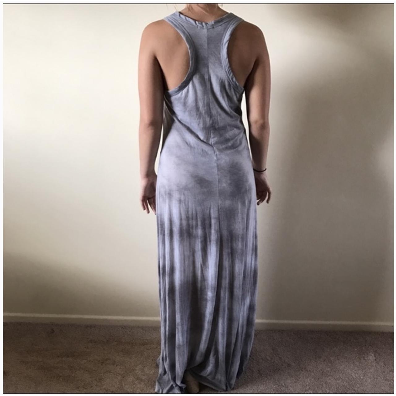 Tie dye sale racerback maxi dress